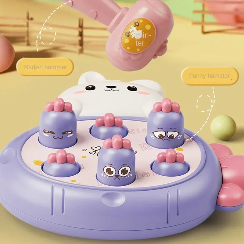 ELMAS Animal Theme Montessori Toddler Hammering Game Merrily Beginnings Baby Store