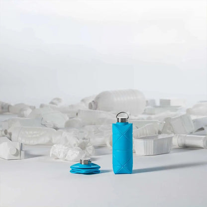1Pc 750Ml Collapsible Water Bottle Leakproof Valve Reusable Silicone AliExpress