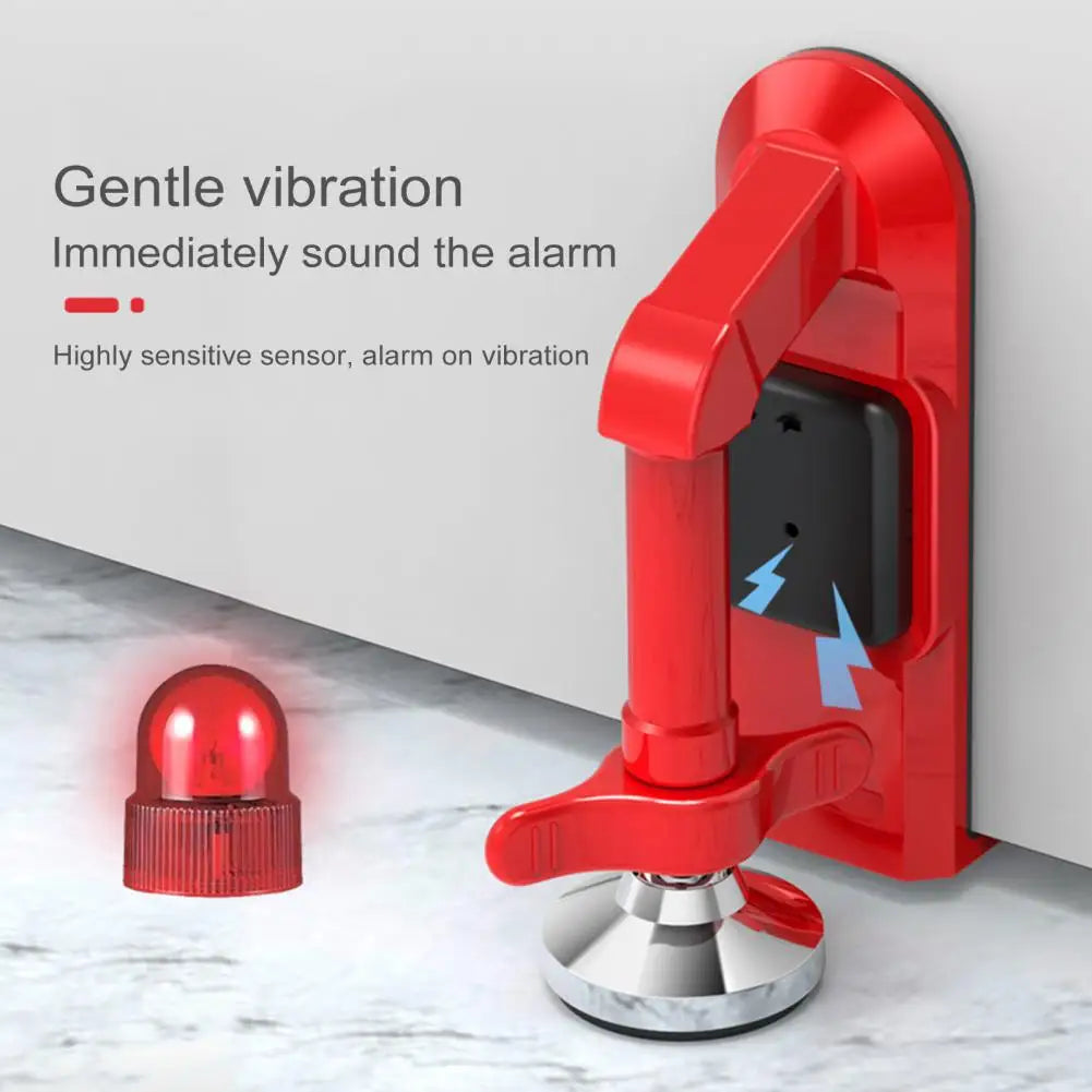Portable Door Security Device Travel Security Door Stopper Travel Security Door Lock with Alarm for Home Hotel for Women