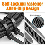 Universal Tie Buckle – Organize Cords, Wires & More!