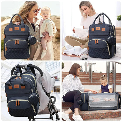 3-in-1 Diaper Bag & Baby Bed YOURSChoice Store