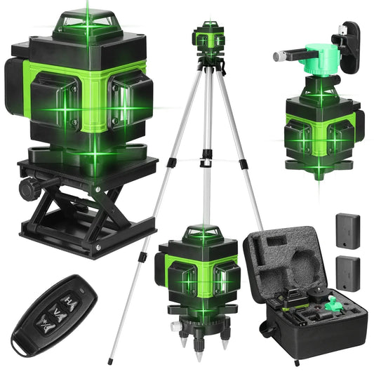 tripod/nivel a laser 16 Lines Laser profesional Level green line Self-leveling 360 autonivelant Shop1103845890 Store