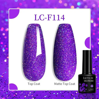 LILYCUTE 129 Colors 7ML Nail Gel Polish Nail Supplies Vernis Semi AliExpress