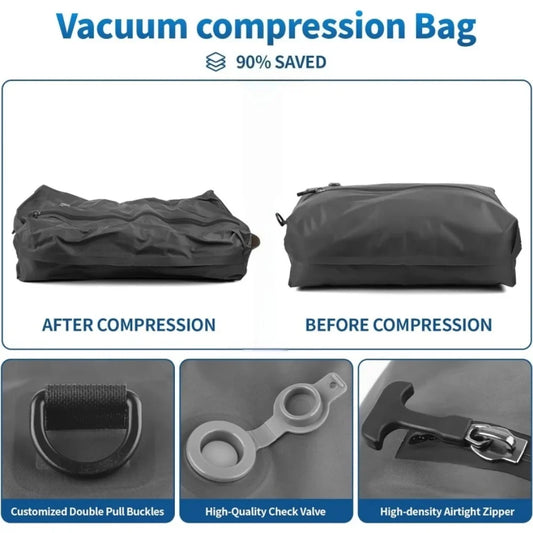 Travel essentials Vacuum Storage bags,suitcases Clothes organizer packaging bags practical accessories compression packing cubes