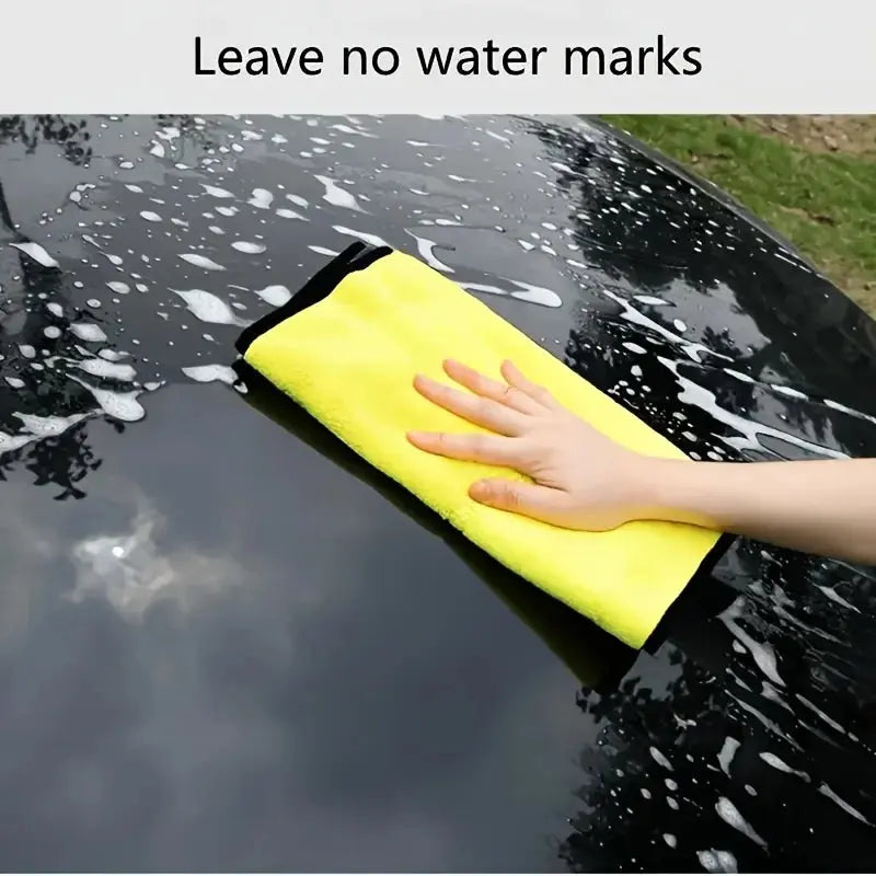 Ultra-Soft Car Cleaning Towels - No Shedding or Streaks AliExpress