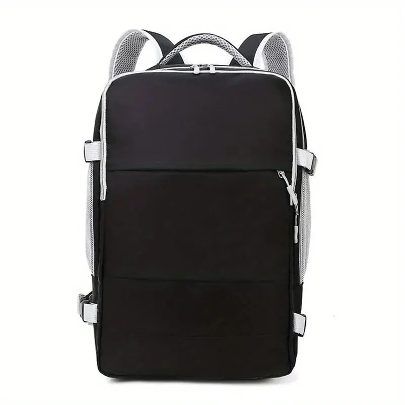 Mochila Xajzpa de gran capacidad, mochila de viaje multifunción con compartimento para zapatos, bolsa de equipaje multicapa