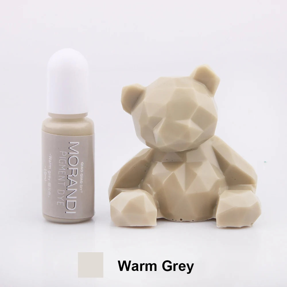 For fun 10ML 24Colors Resin Pigments DIY UV Epoxy Resin Crafts Morandi Dye Ink Colorant Jewelry Making Supplies Tools