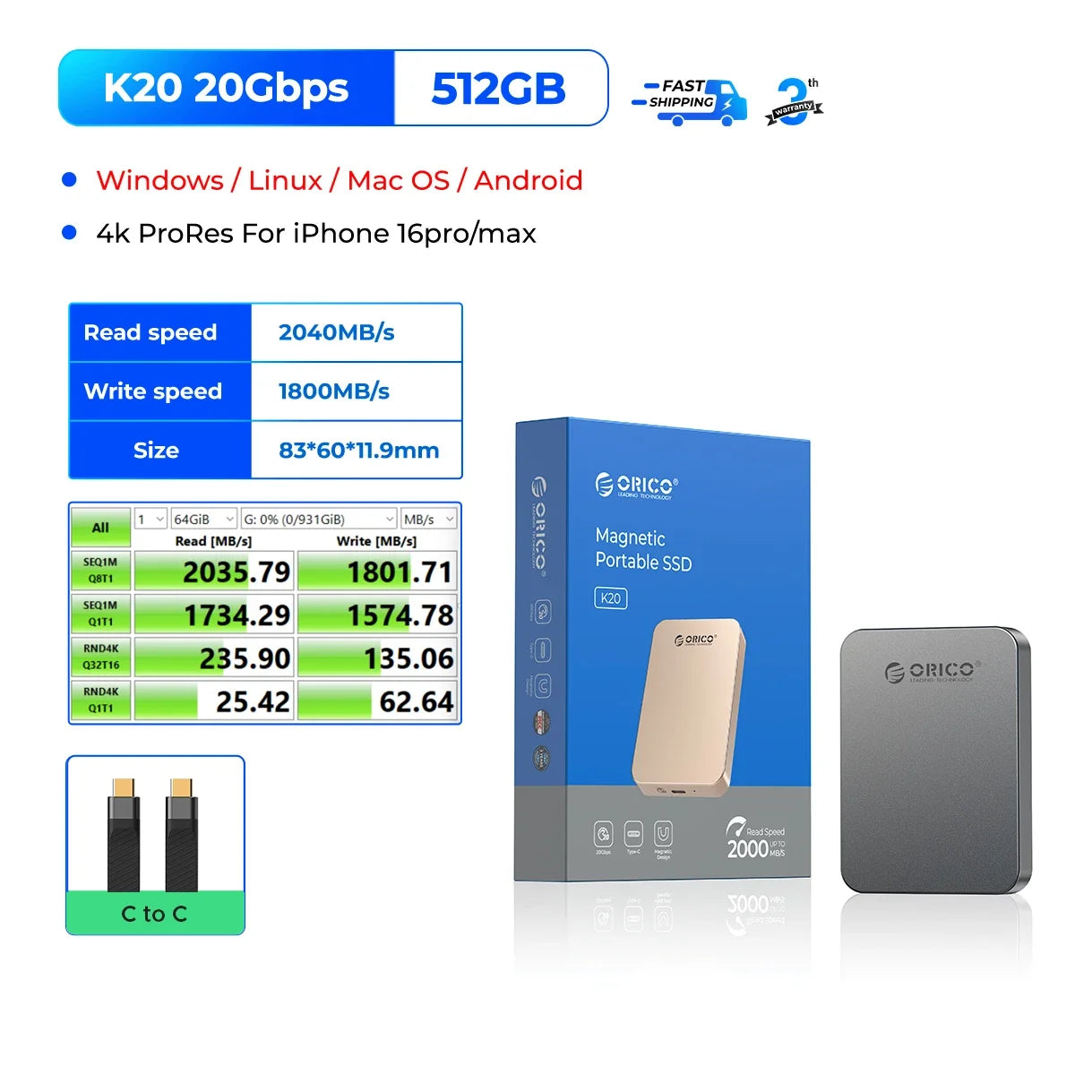 MagnaStore: Secure Your Phone, Store More Orico PC Store