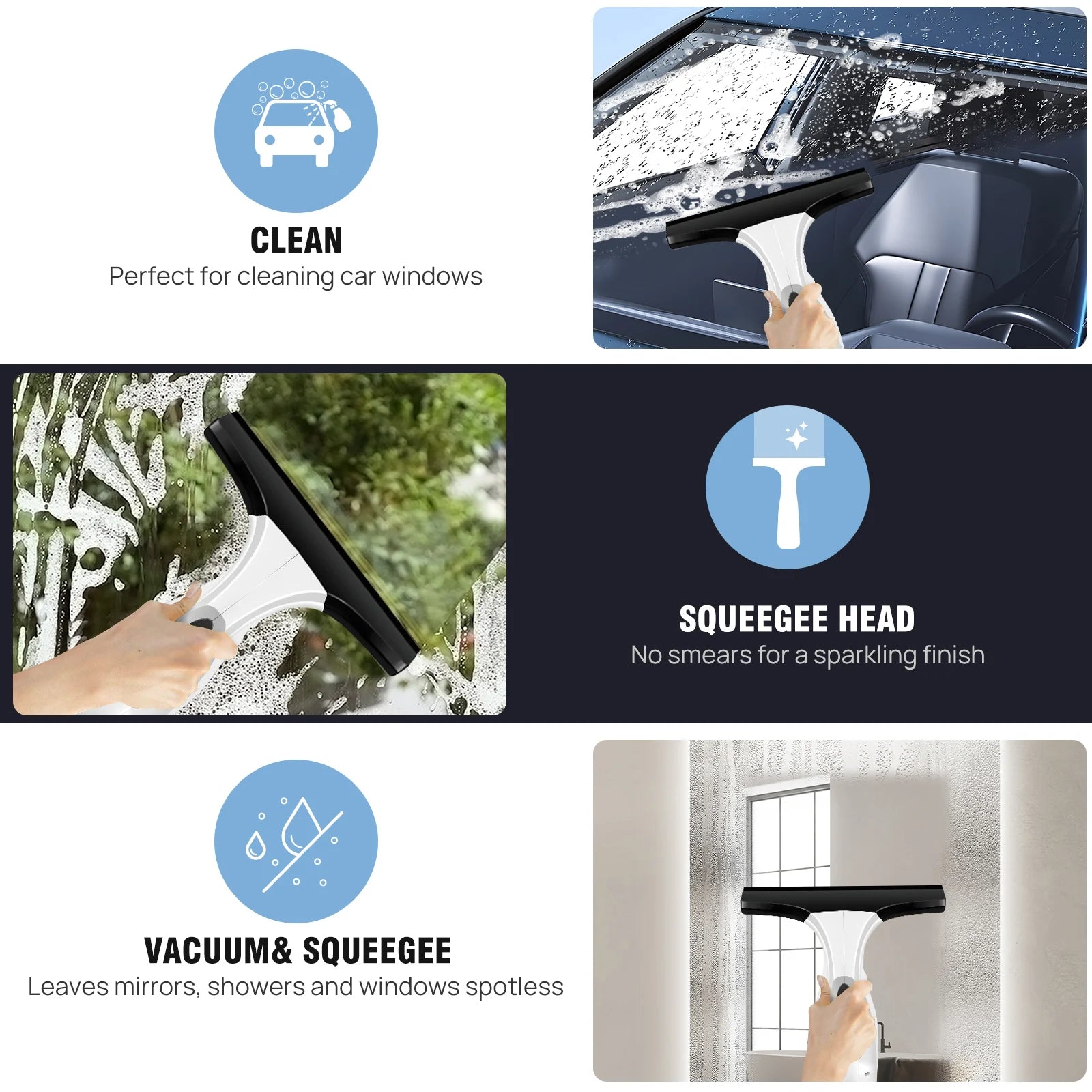 ClearView Pro: Streak-Free Windows, Effortless Cleaning Weirong Electric Store