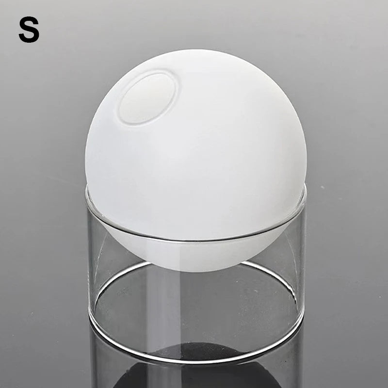 Mini Round Glass Flower Vase – A Delightful Touch of Nature for Your Space Ursmart Store