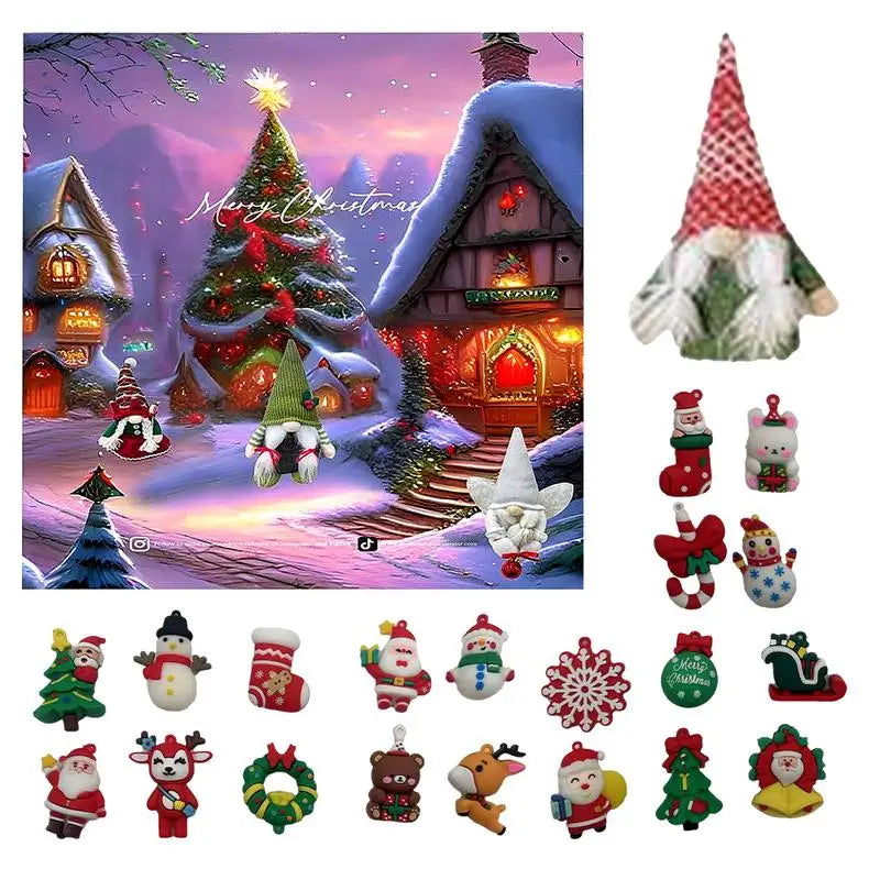 Christmas Gnome Collection – Unwrap a New Plush Friend Each Day!