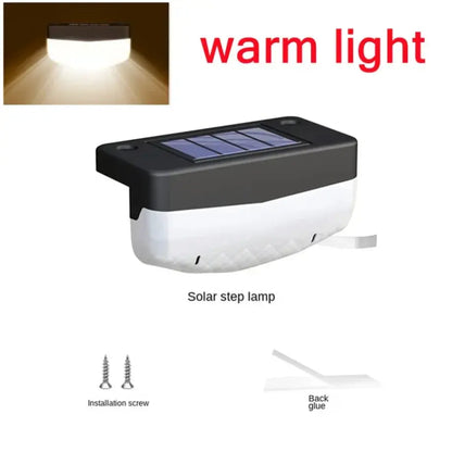 4 Pack Outdoor Deck Lights Solar Color Changing Path Garden Patio Pink Iolaus