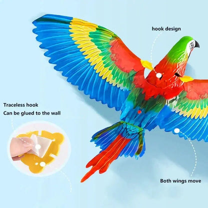 Simulation Bird Interactive Cat Toys Electric Hanging Eagle Flying AliExpress