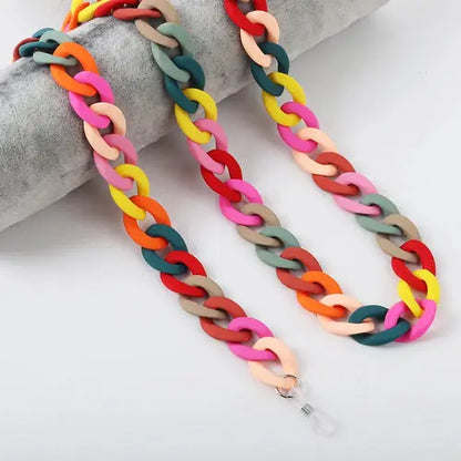 FishSheep Fashion 2022 New Acrylic Sunglasses Chains Lanyard For Women