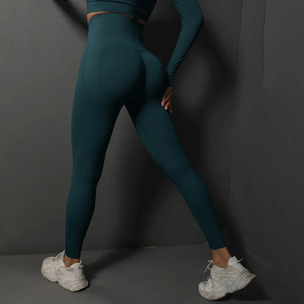Seamless Gym Leggings Women Yoga Pants Sexy High Waist Booty Lifting Leggings Pants Women Sports Clothing Fitness Wear Rooftrellen Official Store
