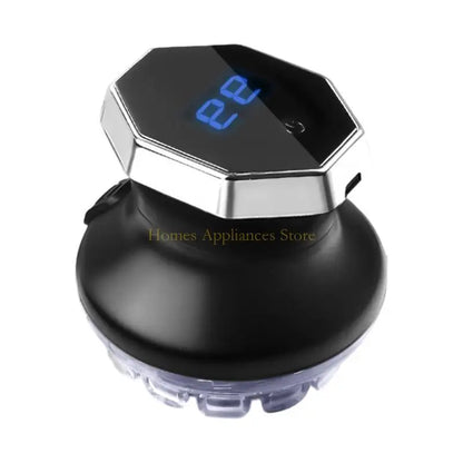 TrimOrbit™ Hair Clipper 💈 — Circular Precision with LED Display