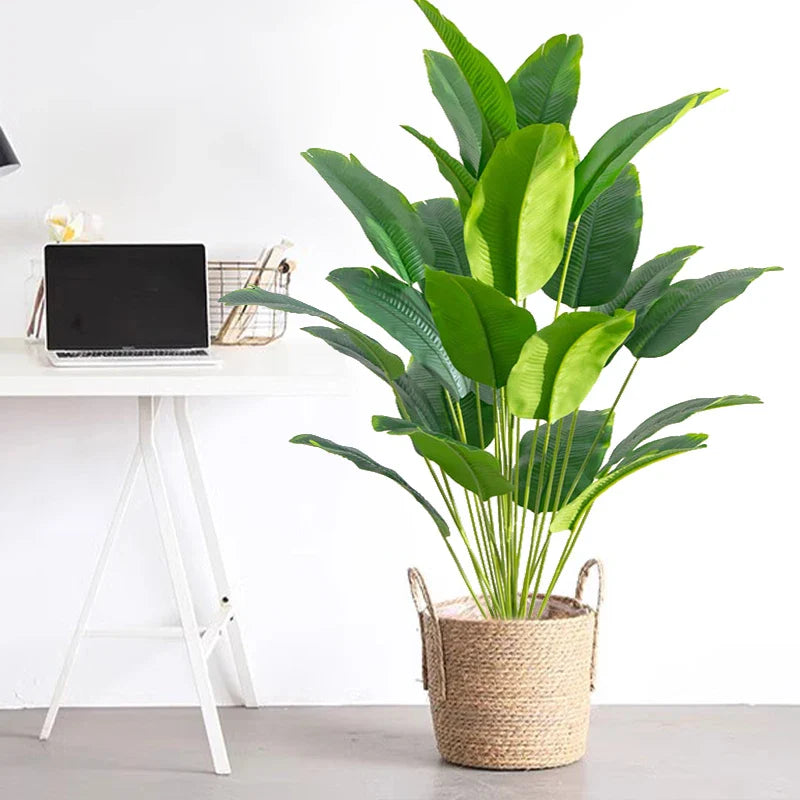 Artificial Large Tropical Palm Tree Stone's Store