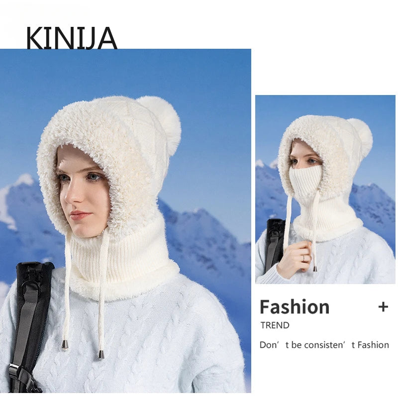 CozyChic™ 3-in-1 Winter Beanie