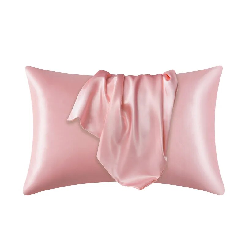 100% Silky Satin Pillow Cover Shop1104120734 Store