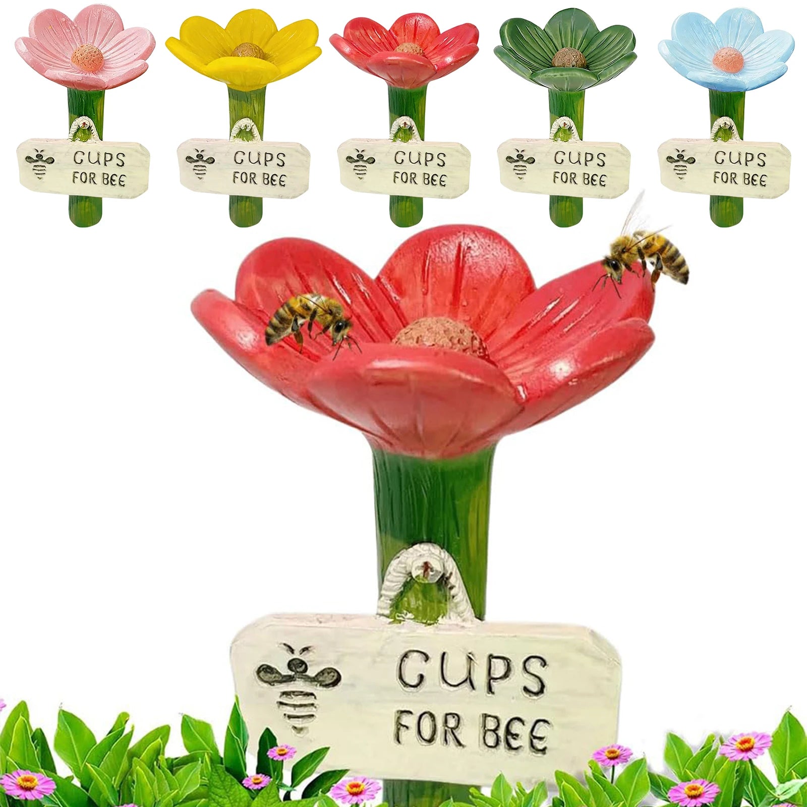 BeeBloom™ Watering Flower 🌸🐝 Hydration with Heart