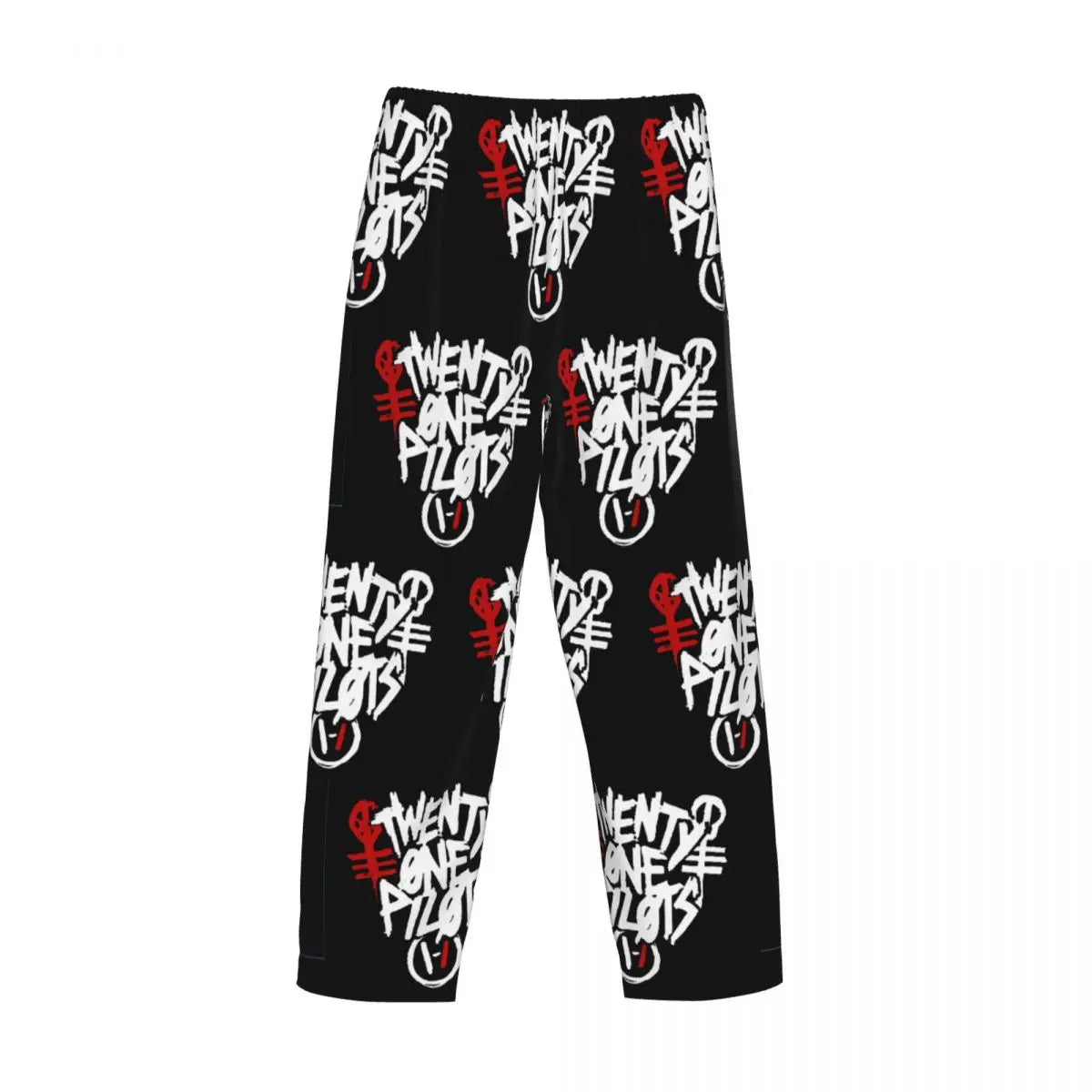 Custom T-Twentys One P-Pilots Rock Logo Hot Pajama Pants Men's Lounge Sleep Stretch Sleepwear Bottoms with Pockets
