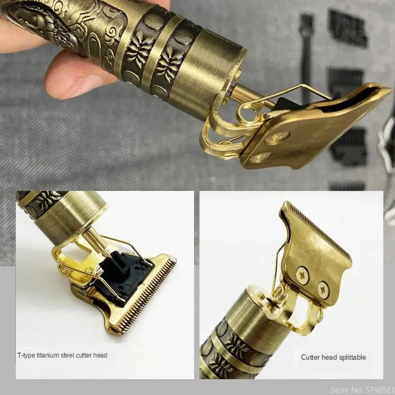 Affordable T9 Cordless Hair Clippers for Men - Compact & Quiet Grooming Tool AliExpress