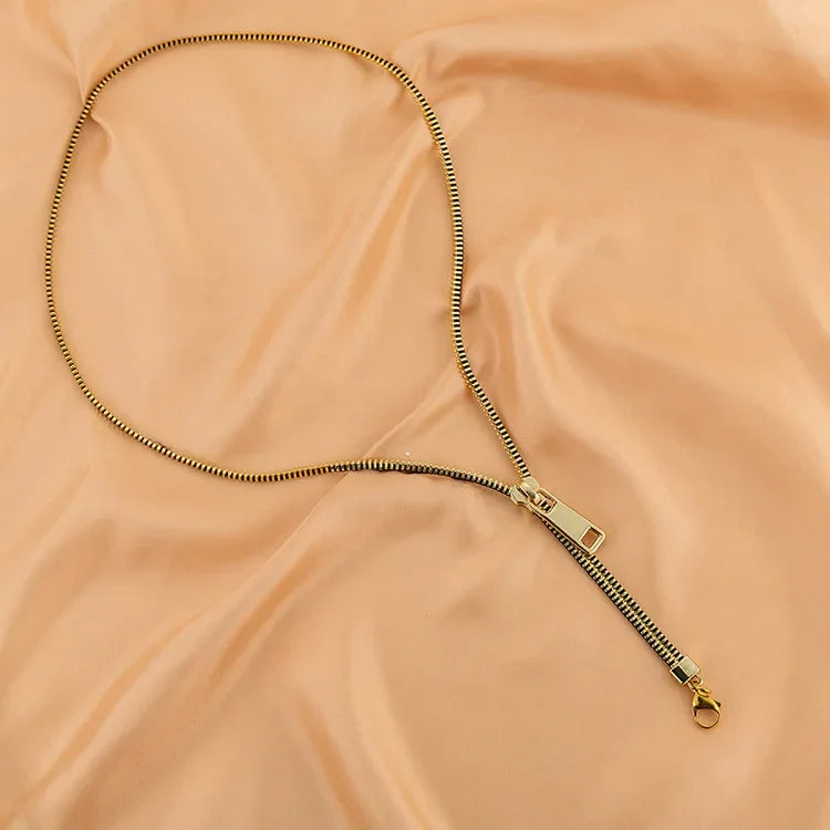 ZipGlam™ – Dúo ajustable de collar y pulsera
