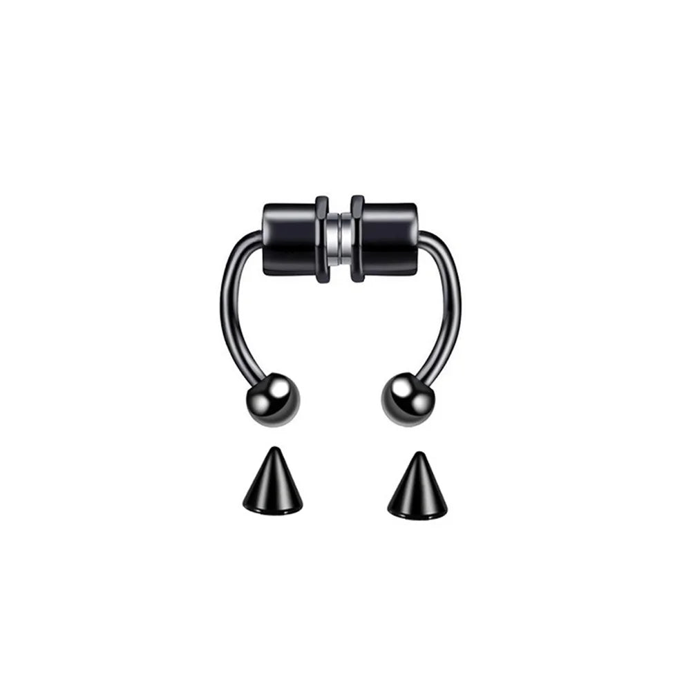 Magnet Nose Ring 5 Pack Stone's Store