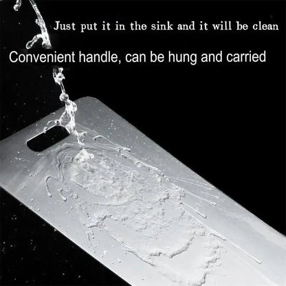 Camping Cutting Board Double-Sided Titanium Kitchen Chopping Board Kitchen Stainless Steel Cutting Board for Kitchen, Heavy Duty Yolo Waku Store