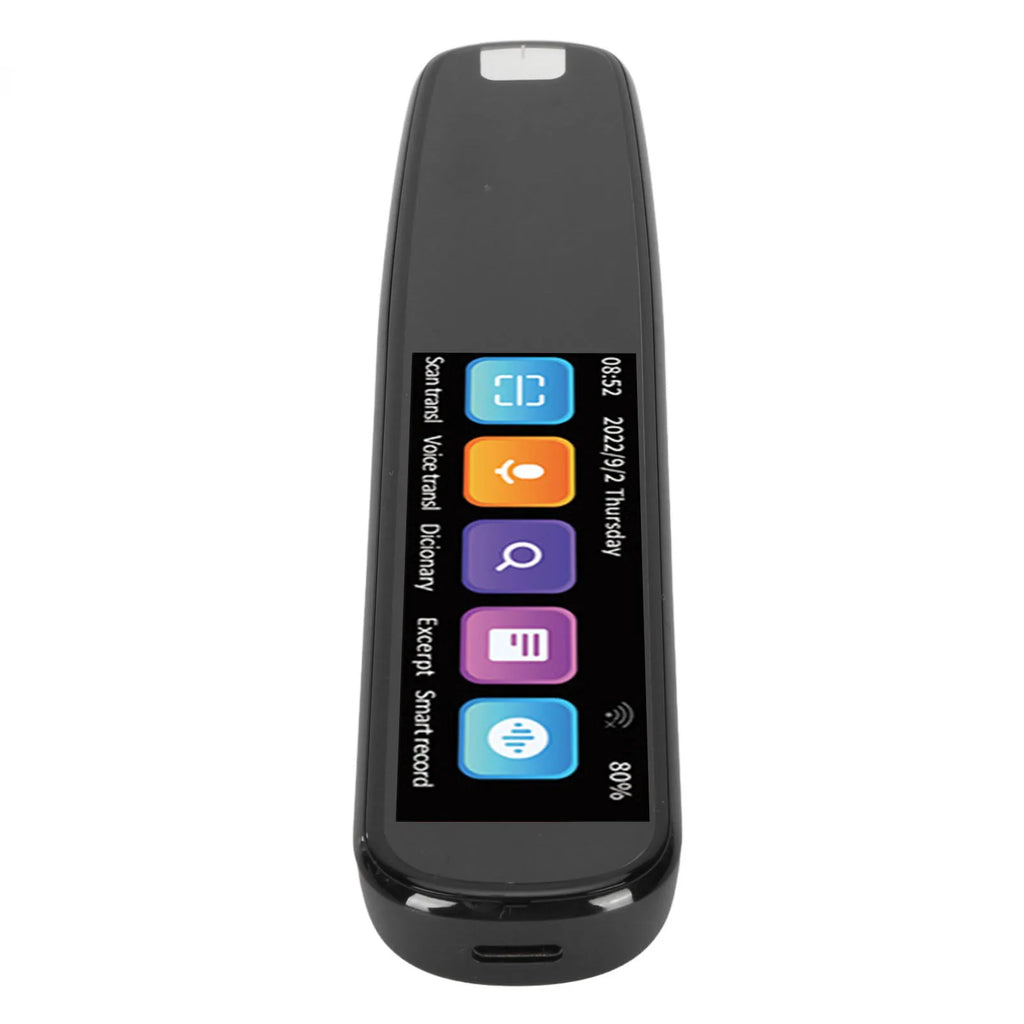 S7 Lápiz traductor con escaneo de 2.99 pulgadas, WiFi inteligente, HD de 2 MP, dispositivo traductor de 131 idiomas, bolígrafo diccionario para estudiantes de idiomas