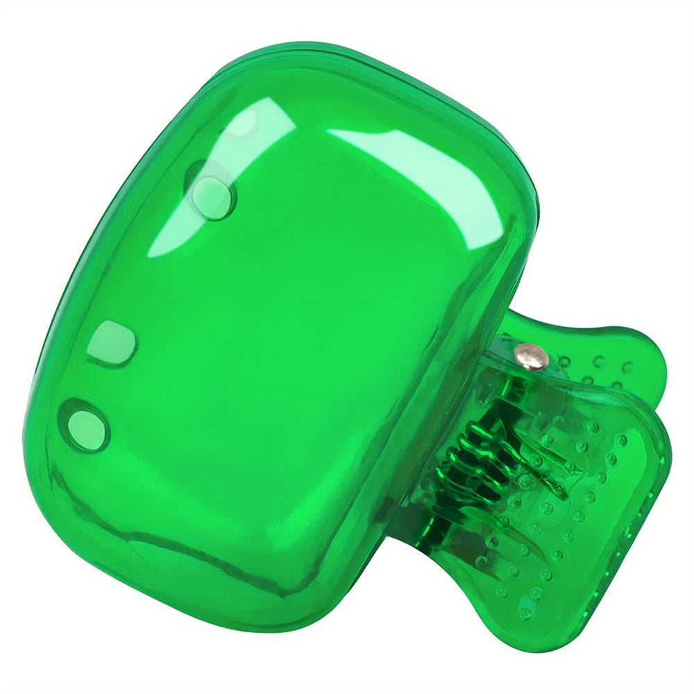 Travel Toothbrush Head Covers Toothbrush Protector Cap Brush Pod Case Protective Portable Plastic Clip For Household Travel Stone's Store