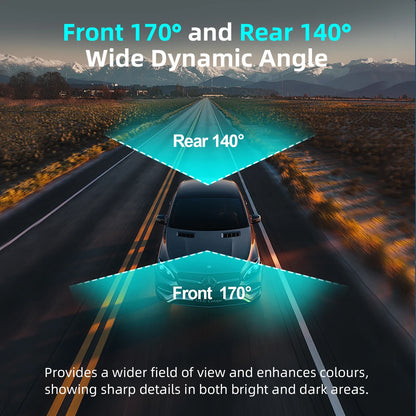 DriveCam Guardian Elite: 4K UHD Dual Lens Dash Cam