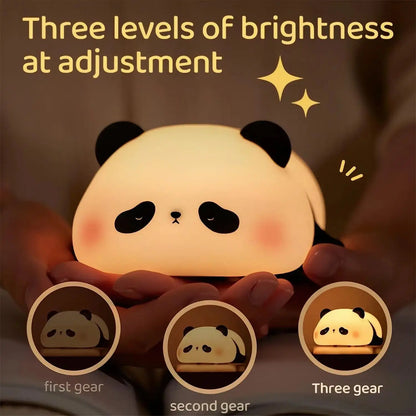 Cute Silicone Night Lights Sheep Cartoon Bedroom Lamp for Children's