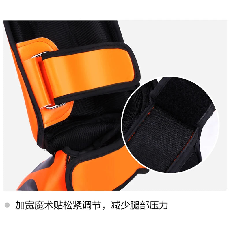 Kickboxing Boxing Shin Guard Pads Muay Thai Martial Arts Sanda Wushu Leg Protector Taekwondo Ankle Guards Stone's Store