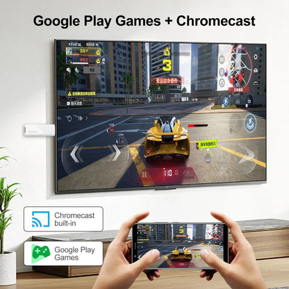 2024 New H96 MAX H313 Mini TV Stick Android 14 Smart TV Box Android14 2GB 16GB 8GB Wifi6 BT 4K HD Google Voice Media Player Tech Deals Store