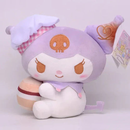 20cm Sanrio Cartoon Plush Toy Kawali Cinnamoroll Kuromi My Melody Soft FunnyCHood Store