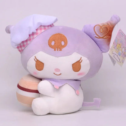 20cm Sanrio Cartoon Plush Toy Kawali Cinnamoroll Kuromi My Melody Soft FunnyCHood Store