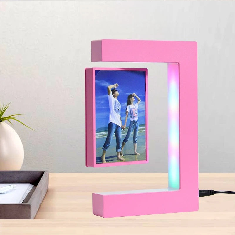 FloatFrame Magnetic Floating Photo Display for Airborne Memories