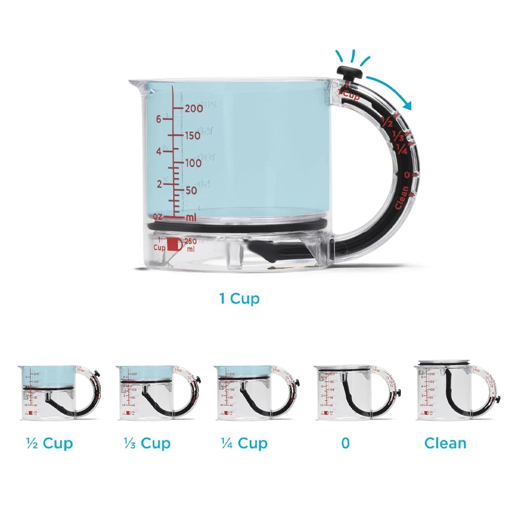MeasureMate™ Cup – One Tool, All Sizes