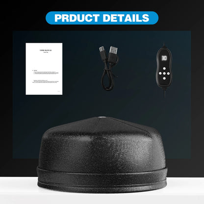 120 Diodes Hair Growth Cap 850nm 660nm Red Light Therapy Cap for Hair Regrowth Anti Hair Loss Relax Scalp Hair Care Hat