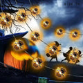 2025 Halloween Decoration Led Light String Pumpkin Skull Eyeball Shaped Lamp String  Trick Or Treat Lantern Horror Halloween Day