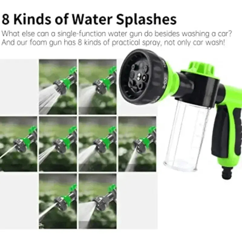 Portable Auto Foam Lance Water Gun High Pressure 3 Grade Nozzle Jet