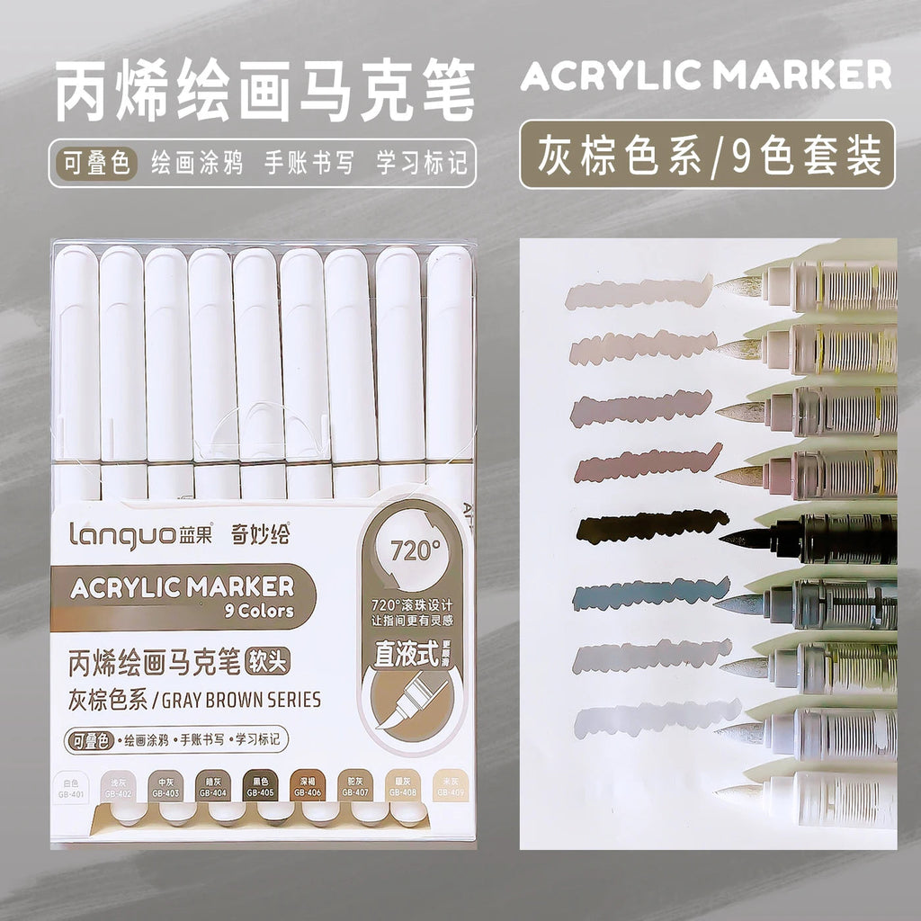 VividFlow Markers: Bold Colors, Smooth Strokes! Kawaii Stationery Store