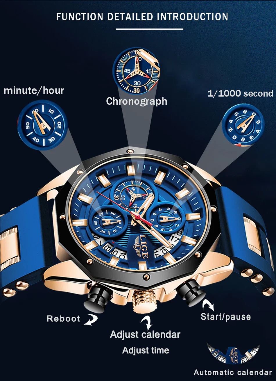 ChronoMaster Adventurer - Luxury Sport Quartz Timekeeper South Bay Evans General Store