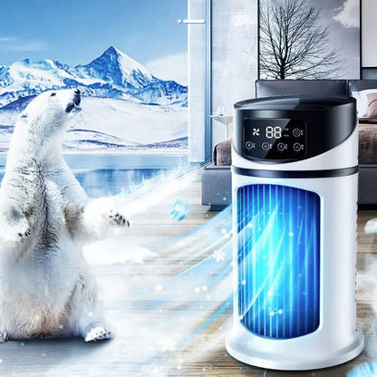 Mini Portable Water Air Cooling Fan Yellow Pandora