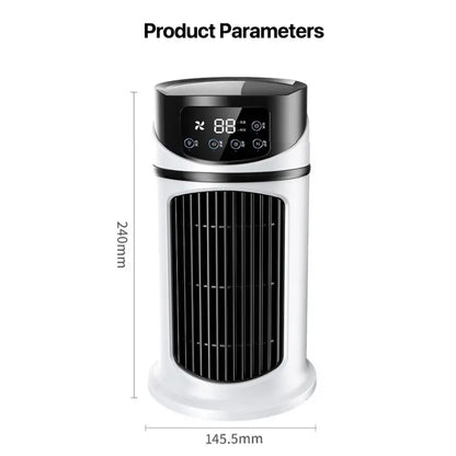 Mini Portable Water Air Cooling Fan Yellow Pandora