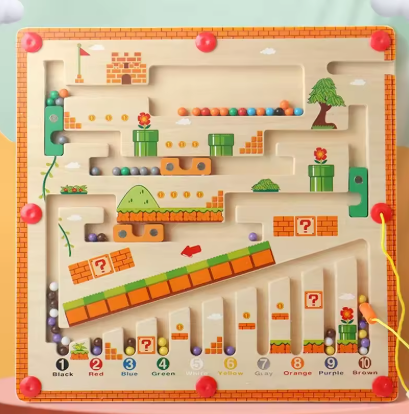 Children's Magnetic Maze - Early Education Puzzle