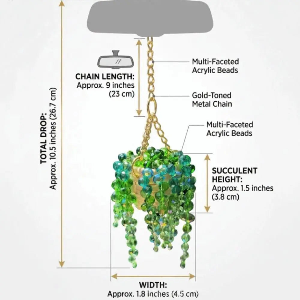 SunBloom™ Suncatcher 🌞✨ — Sparkling Plant Charm Décor