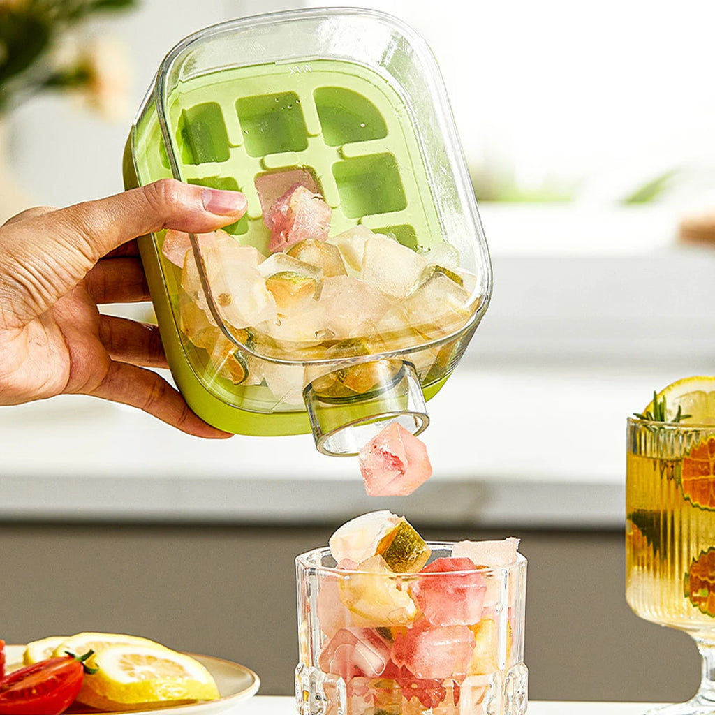 One-click Ice Mold  Cooler Cup Ice Cream Machine Ice Maker  No need to open the lid lce making cup Outdoor Straw Fitness Cup