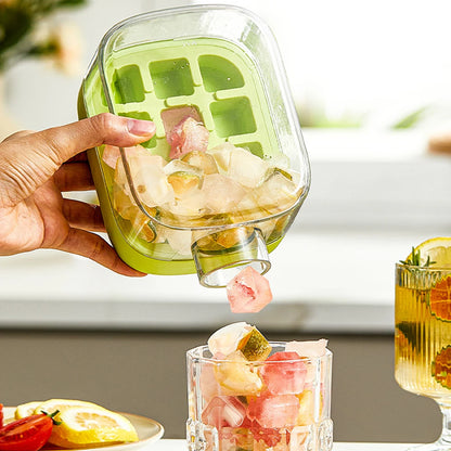 One-click Ice Mold  Cooler Cup Ice Cream Machine Ice Maker  No need to open the lid lce making cup Outdoor Straw Fitness Cup